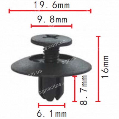 C 158 Кліпса Mazda Honda Ford 3711457 139568676 992650635