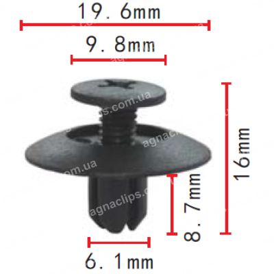 C 158 Кліпса Mazda Honda Ford 3711457 139568676 992650635