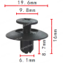 C 158 Кліпса Mazda Honda Ford 3711457 139568676 992650635