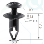 C 181 Кліпса Infinity GM Nissan Mitsubishi Ford 6686001W01 94051993 M344737 M406893