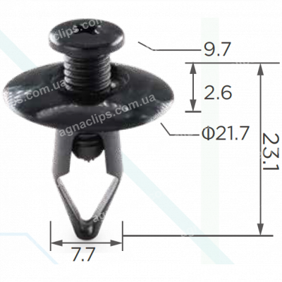 C 281 Кліпса Nissan Infiniti 0155303201