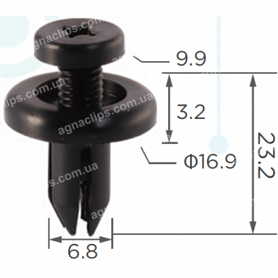 C 325 Кліпса Honda Acura 91502SZ5003