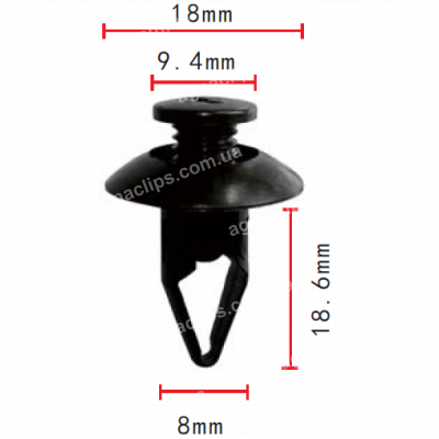 C 341 Кліпса Ford Mazda W706713S300 NA0156145