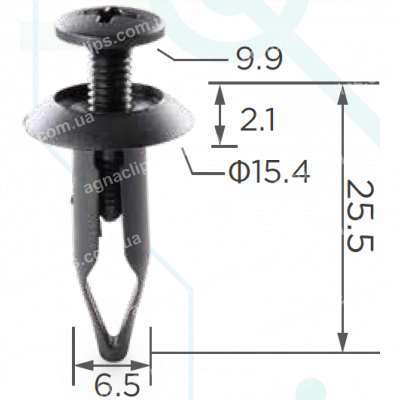 C 508 Кліпса Chrysler 6502871 Ford N803946S Dodge Jeep Mercury Lincoln
