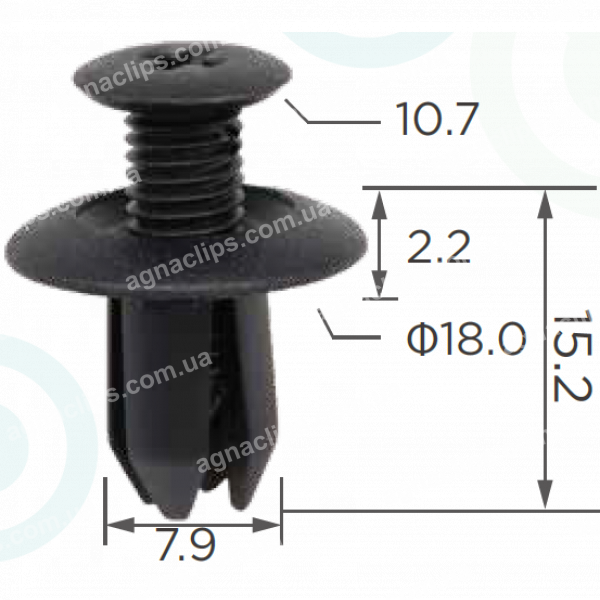 C 578 Кліпса Kia Ford Mazda Hyundai MB45556143 8659028000 B09251833