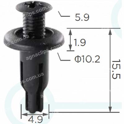 C 702 Кліпса Hyundai Kia Honda Acura GM 91502SP0003 0940909303 94530624 8615737000
