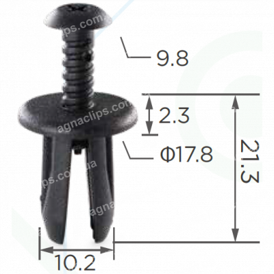 C 852 Кліпса Alfa Romeo Fiat Lancia Iveco Honda Ford Mercedes 82426359