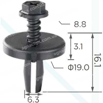 C 894 Кліпса Ford N802737S