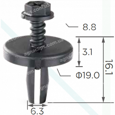 C 894 Кліпса Ford N802737S