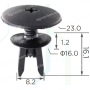 C 925 Кліпса Audi VW Seat Skoda 1H0819055C01C