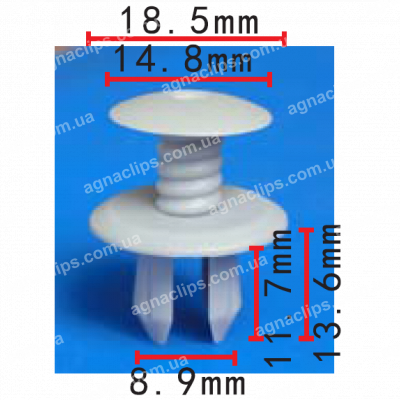 C 929 Кліпса VW Skoda Seat 701867299 70186729901C