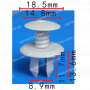 C 929 Кліпса VW Skoda Seat 701867299 70186729901C