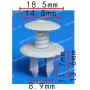 C 929 Кліпса VW Skoda Seat 701867299 70186729901C