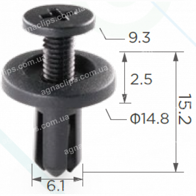 C 1445 Кліпса Mitsubishi MB345544 Hyundai Kia 0K20150033 Suzuki 09409073055PK Toyota Lexus 9046706017