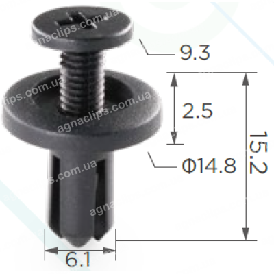 C 1445 Кліпса Mitsubishi MB345544 Hyundai Kia 0K20150033 Suzuki 09409073055PK Toyota Lexus 9046706017