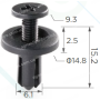 C 1445 Кліпса Mitsubishi MB345544 Hyundai Kia 0K20150033 Suzuki 09409073055PK Toyota Lexus 9046706017