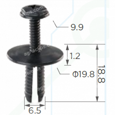 C 1536 Кліпса BMW 51718259788