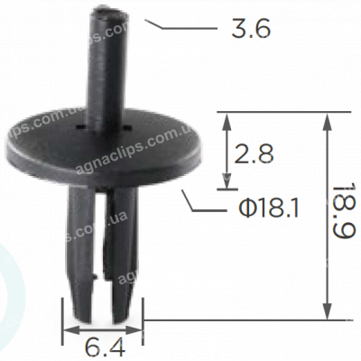 C 19 Кліпса GM Chrysler 472434