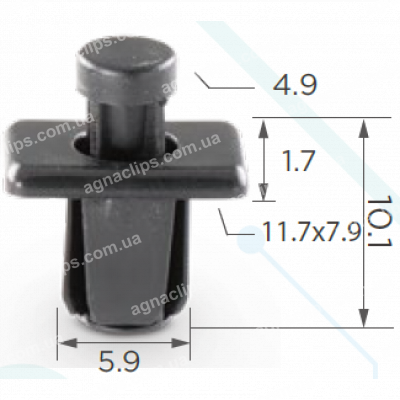 C 133 Кліпса Infiniti Nissan 6681401G00
