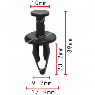 C 168 Кліпса Opel GM 10157900 11517803 15993201