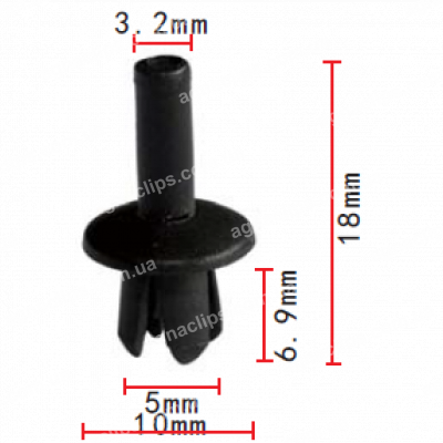 C 236 Кліпса Renault Peugeot Citroen Opel Volvo Mercedes 7703072173 167935 947098 A0009902292