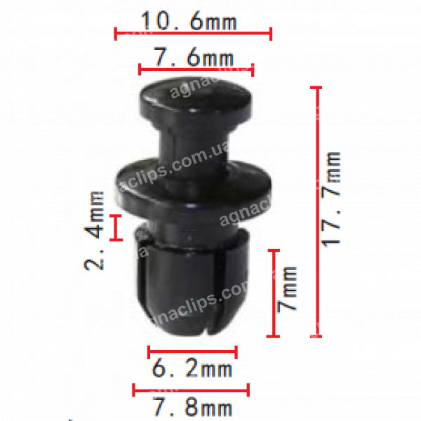 C 248 Кліпса Toyota Lexus Honda Acura 9046707059B1 90657SB0003