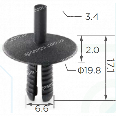 C 262 Кліпса BMW 51111944537