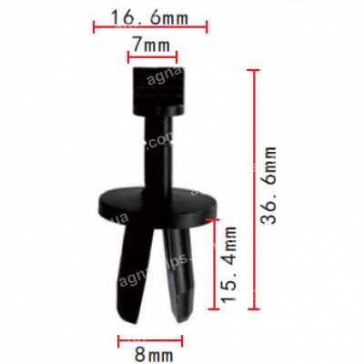 C 358 Кліпса GM 14039420