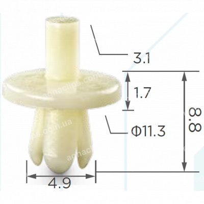 C 429 Кліпса GM 14005089