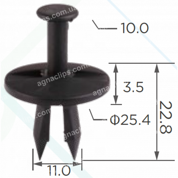 C 434 Кліпса Daewoo GM Buick Cadillac Chevrolet GMC Pontiac Oldsmobile 05973400