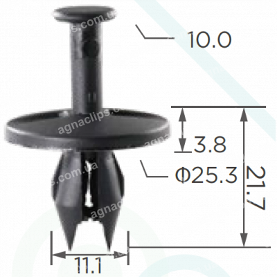 C 471 Кліпса GM Chrysler Jeep Buick Dodge 14045480