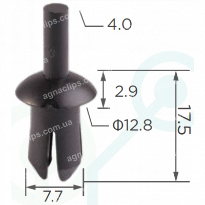 C 883 Кліпса VW Seat Mercedes Opel N10032301 A0009903792 1104881
