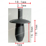 C 938 Кліпса Mercedes Audi VW Ford 171885700 171885767 A0019944145