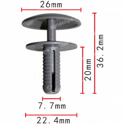 C 1219 Кліпса Fiat Ford GM Honda Nissan Skoda