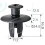 C 1310 Кліпса Mercedes VW Ford A0009908192