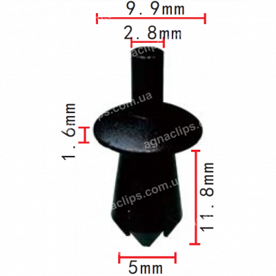 C 1421 Кліпса Alfa Romeo Fiat Lancia Audi Seat Skoda VW BMW Citroen Peugeot Renault Mercedes 51722681 11500506500 51722681 51722681 N10259301 51161881149 7903072170 770372126 A000990 3492 947098