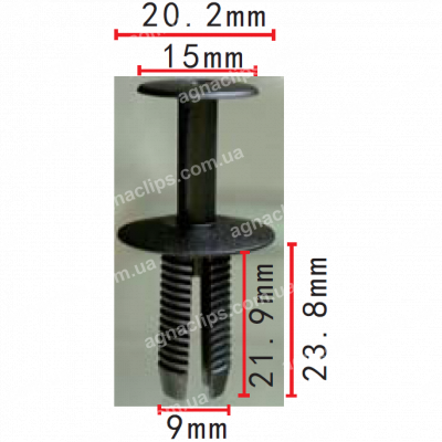 C 1533 Кліпса BMW 51127004445