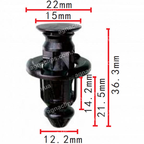 C 3076 Кліпса Toyota Lexus 5145348010 514530E010
