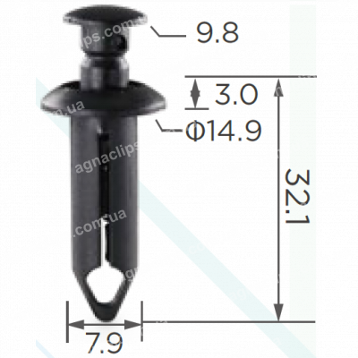 C 69 Кліпса GM 10207146 21077323