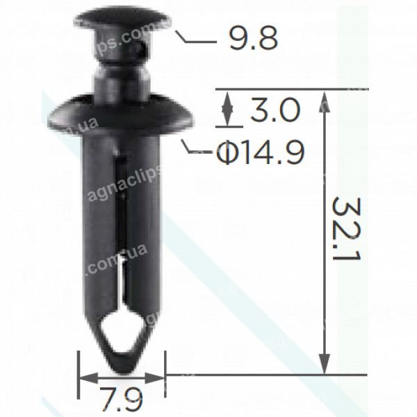 C 69 Кліпса GM 10207146 21077323