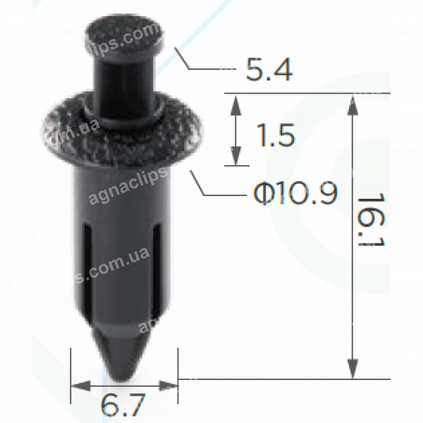 C 84 Кліпса Mazda Mitsubishi Toyota GM Lexus 96057847 9046707066A0 9046707066E0 9046707066P0 9046707066P2 904670706622 MB955901