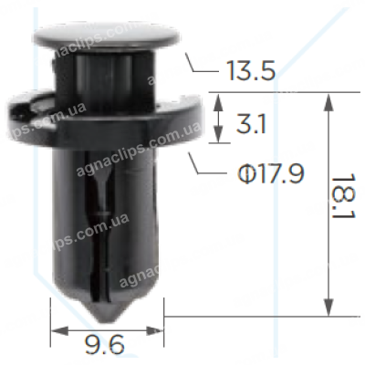 C 89 Кліпса Infiniti Nissan Subaru 0155309241 57728AC090