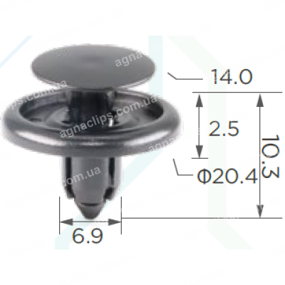 C 90 Кліпса Mazda Lexus Toyota 9046707166