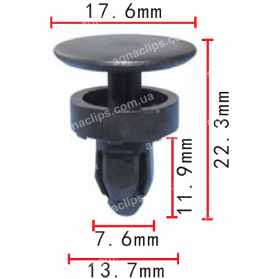 C 107 Кліпса Honda Acura 91508SR3000 91508-SR3-000