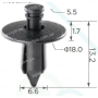 C 189 Кліпса Toyota Nissan Suzuki Mitsubishi 8099905N07 8099946N20 9046707043B1 09409073055PK 9046707043 09409073215PK MR108759 MR108760 M683156 M683157 M68 3158 M683160