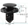 C 351 Кліпса Nissan Lexus Toyota Renault Tesla 0155309611 9046708185