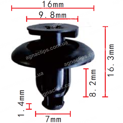 C 390 Кліпса Lexus Toyota 9046707146 9046707152B1