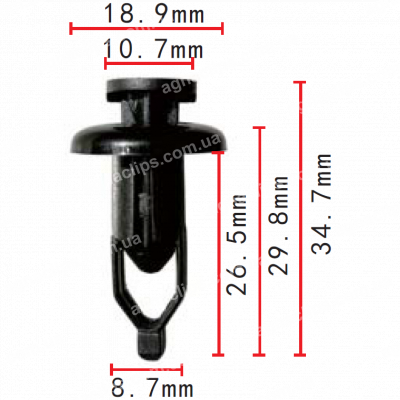 C 584 Кліпса Mazda Toyota Lexus 9046709143
