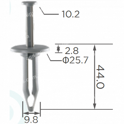 C 598 Кліпса GM 15959833