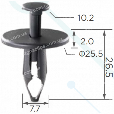 C 605 Кліпса Ford 1028521 W701054S300